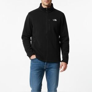 The North Face fleece full zip jacket zip chest pocket and zip front pockets XXL